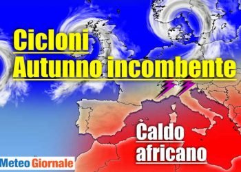 meteo-italia:-tre-cicloni-d’autunno-verso-europa