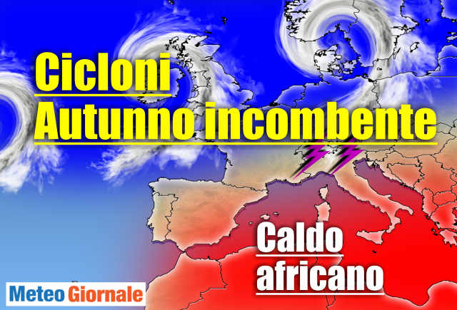 meteo-italia:-tre-cicloni-d’autunno-verso-europa
