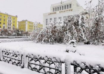 meteo-russia:-inizia-l’inverno-nell’artico,-prima-abbondante-nevicata-a-norilsk