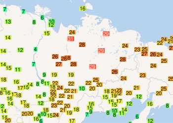 meteo-folle-nell’artico-siberiano,-temperature-20-gradi-superiori-alla-norma!