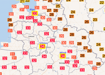 meteo-europa:-temperature-record-sui-paesi-baltici,-mai-cosi-caldo-a-giugno