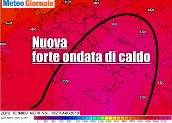 meteo-centro-sud-italia:-weekend-nuova-ondata-di-caldo-africano