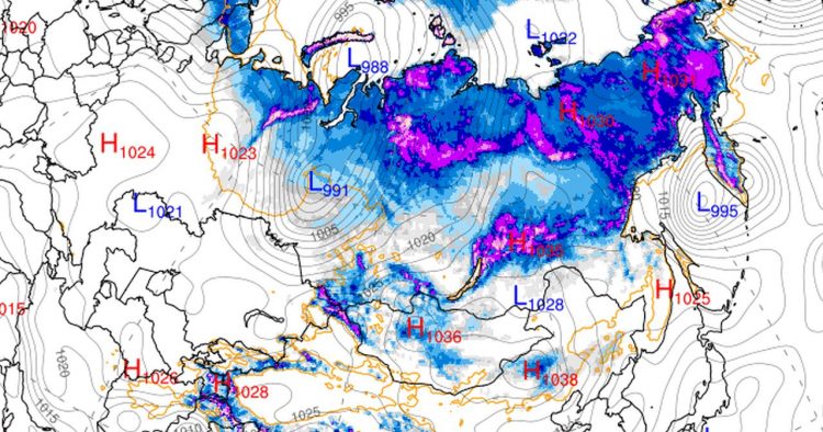 meteo-e-clima:-copertura-nevosa-avanza-in-russia,-si-prepara-la-formazione-dell’anticiclone-siberiano