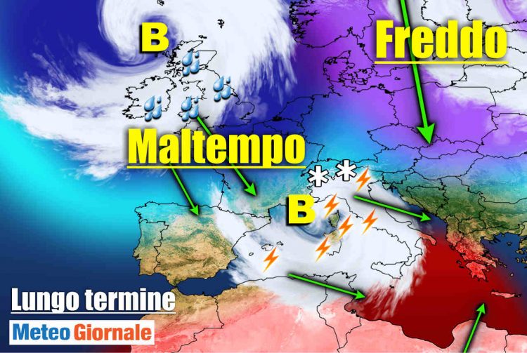 meteo-italia-15-giorni,-cattive-perturbazioni-autunnali.-rischio-nubifragi-intensi