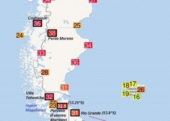 meteo-sud-america:-record-storici-di-caldo-in-patagonia