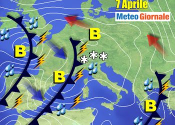 meteo-7-giorni:-perturbazioni-verso-l’italia,-temporali-ed-anche-grandine
