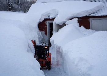 meteo-norvegia:-eccezionale-quantita-di-neve-a-tromso