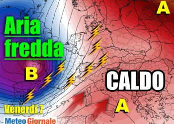 meteo-7-giorni:-caldo-africano-verso-il-sud,-temporali-passeggeri-al-nord