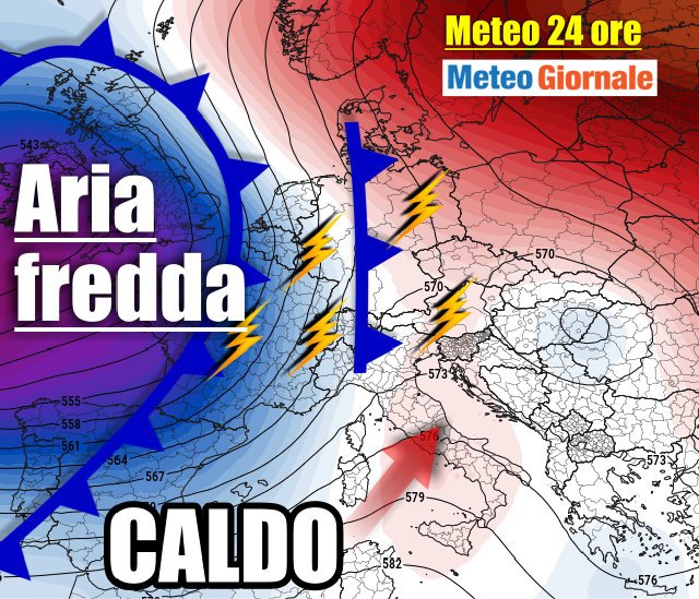 novita’-meteo,-temporali-sparsi-al-nord,-arriva-il-caldo-al-centro-e-sud-italia