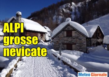 meteo-alpi:-copiose-nevicate,-mappe-con-quota-neve