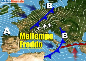 meteo-italia:-2-perturbazioni,-calo-termico-fortissimo.-neve,-ghiaccio-in-collina