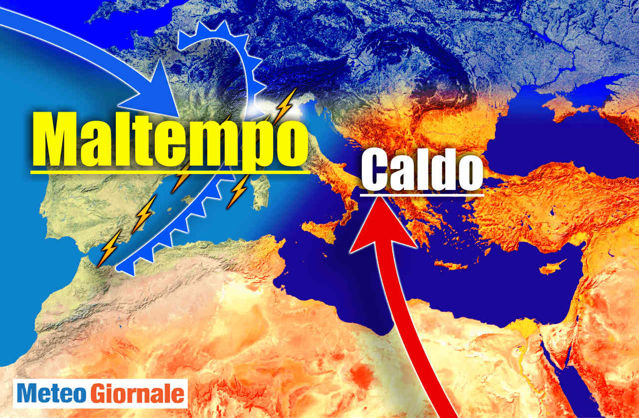 meteo-italia,-inizi-settimana,-l’alta-pressione-in-ritirata