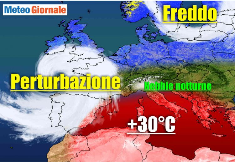 il-meteo-italia-7-giorni:-caldo-nel-weekend.-tornano-le-piogge-ad-inizio-settimana-prossima