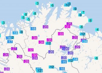 meteo-“grande-nord”:-gran-freddo-e-record-di-neve-in-finlandia