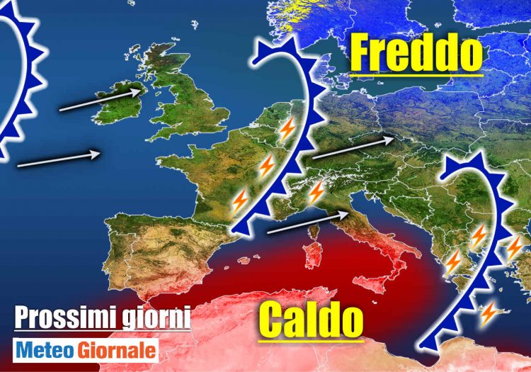 meteo-7-giorni:-veloce-passaggio-di-una-perturbazione,-poi-cambia-tutto
