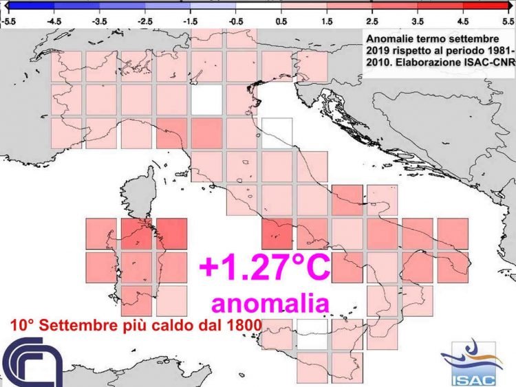 clima-caldo-d’autunno:-settembre-2019-nella-top-ten-dei-piu-caldi-in-italia