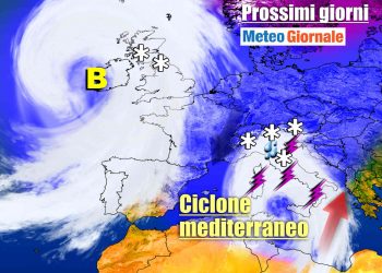 meteo-7-giorni:-ciclone-ad-inizio-settimana.-italia-assediata-dal-maltempo