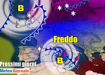 meteo-italia-7-giorni:-maltempo-al-sud,-gelo-e-nebbie-al-nord.-poi-cambia