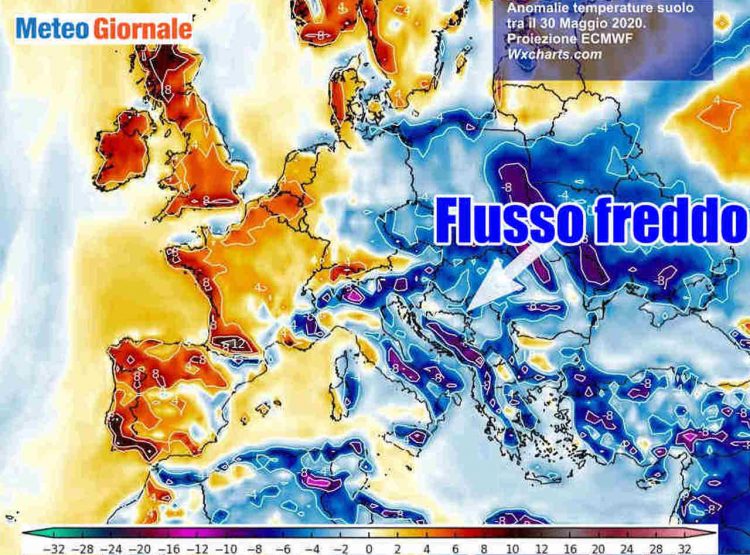 meteo:-temperature-in-vertiginoso-calo,-verso-valori-anche-sottomedia