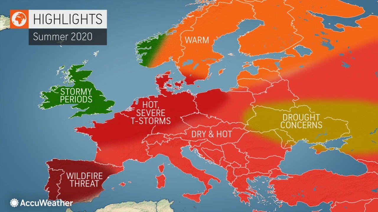 previsioni-meteo-accuweather:-di-nuovo-un’estate-2020-infuocata-per-l’europa