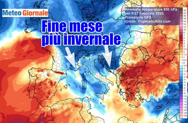 meteo-fine-febbraio-cambia-tutto!-torna-l’aria-polare-verso-l’italia