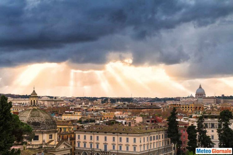 meteo-roma:-qualche-piovasco-nel-weekend,-poi-potrebbe-accentuarsi-l’instabilita