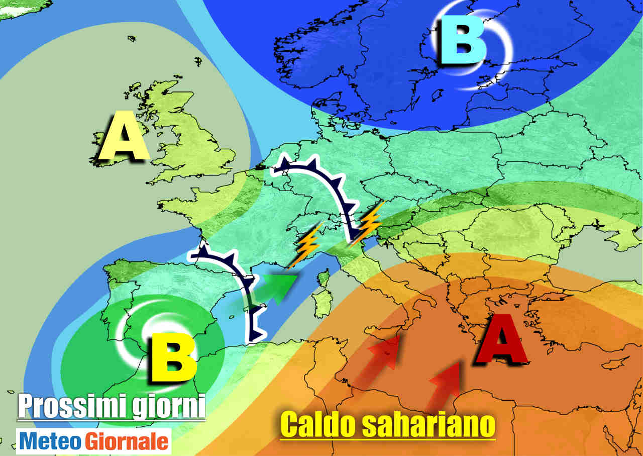 meteo-7-giorni:-italia-tra-temporali-e-caldo-da-record.-poi-cambia-tutto
