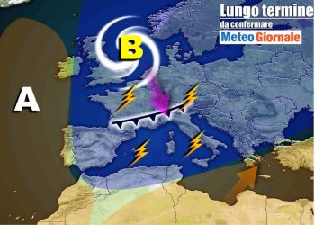 meteo-italia-sino-al-12-giugno,-condizionato-dal-nord-europa:-fresco,-temporali