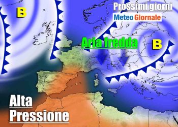 meteo-7-giorni:-fronte-freddo-verso-l’italia.-torneranno-pioggia-e-neve
