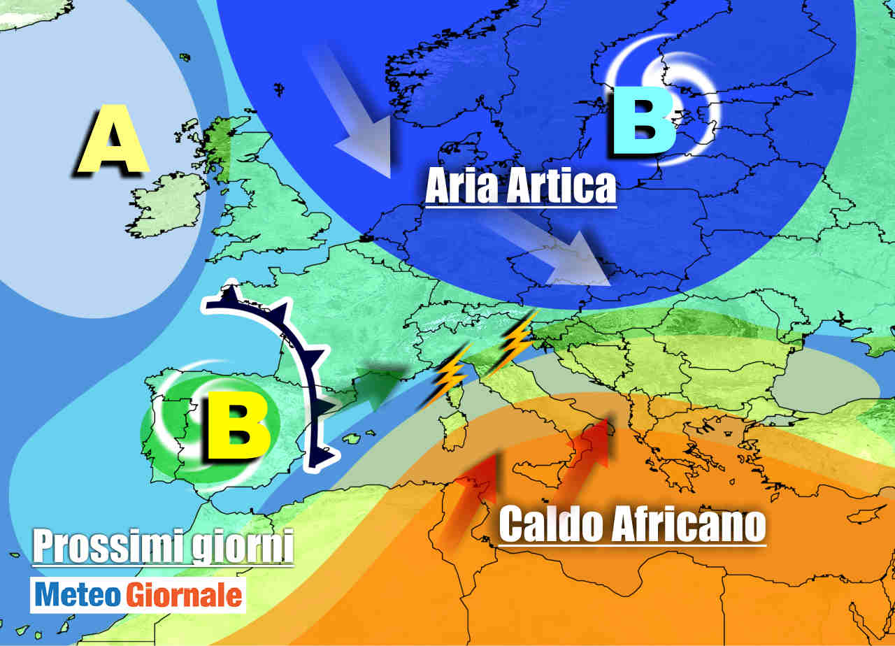 meteo-7-giorni:-italia-spaccata-in-due,-temporali-al-nord-e-caldo-al-sud