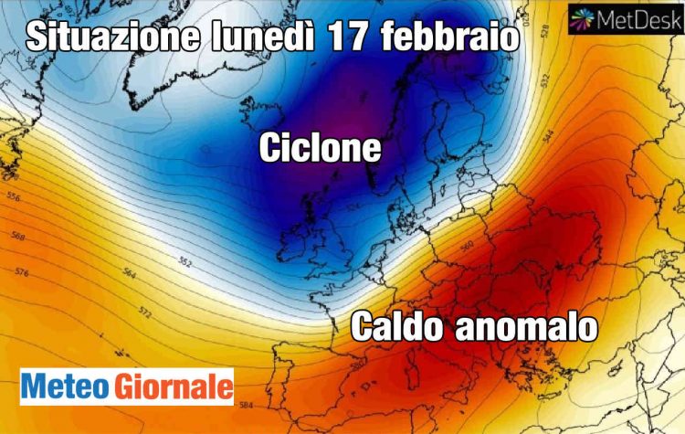 meteo-weekend:-eventi-meteo-eccezionali-tra-cicloni-e-caldo-anomalo