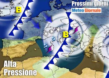 meteo-italia:-perturbazione-da-giovedi,-con-pioggia-e-neve-anche-in-collina