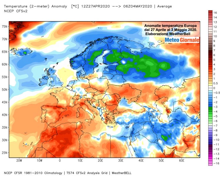 meteo-europa,-il-continente-e-spaccato-in-due.-l’evoluzione-prevista