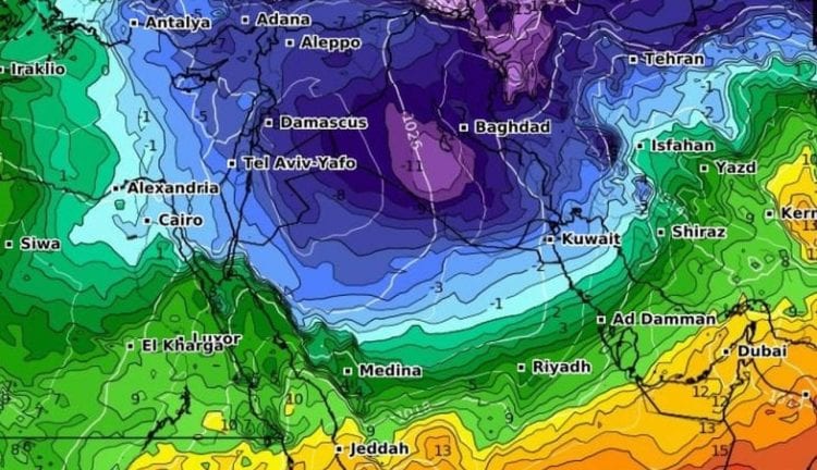 ondata-di-freddo,-forse-record,-in-arrivo-sul-medio-oriente