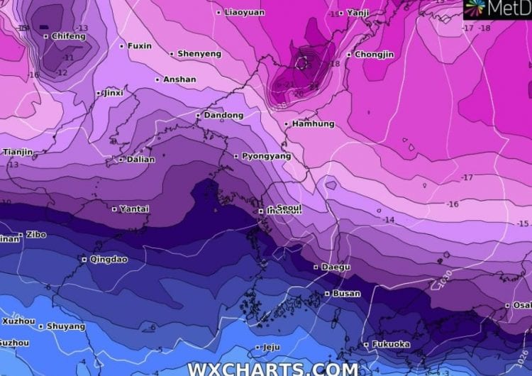 ondata-di-freddo-in-corea-del-sud,-la-prima-di-un-inverno-mitissimo