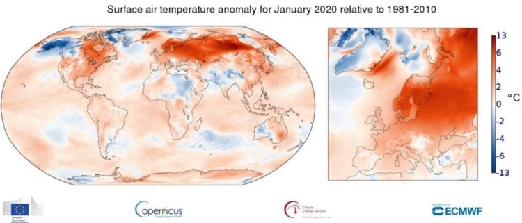 crisi-clima:-gennaio-2020-il-piu-caldo-a-livello-globale,-in-europa-eccezionale