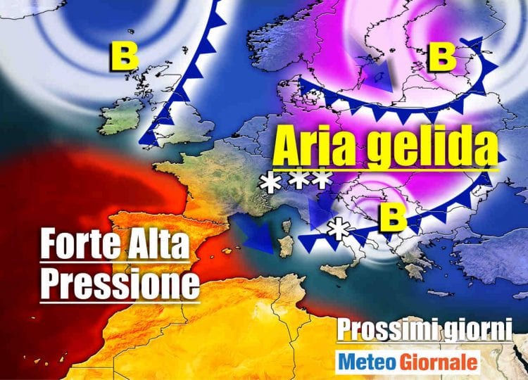 meteo-7-giorni:-dal-caldo-al-freddo-invernale-con-neve-a-bassa-quota