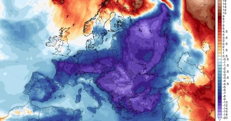 meteo-europa:-imponente-irruzione-fredda-in-arrivo,-temperature-giu-anche-in-italia