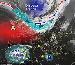 discesa-fredda-sul-nord-europa,-scudo-anticiclonico-dall’atlantico-al-mediterraneo