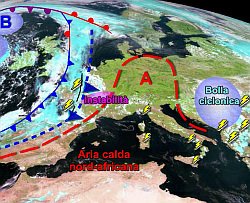 fronti-nuvolosi-avanzano-sull’ovest-europa,-alta-pressione-salda-sul-mediterraneo