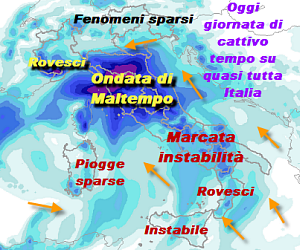 perturbazione-avvolge-l’italia,-maltempo-diffuso-con-piogge,-rovesci-e-temporali