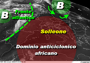 italia-avvolta-dall’anticiclone-africano,-salgono-un-altro-po’-le-temperature-e-temporali-sempre-piu-timidi
