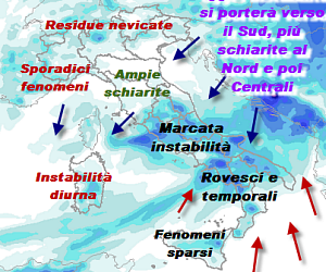 rovesci-e-qualche-temporale-al-centro,-instabilita-presto-al-sud-e-residue-nevicate-su-alpi
