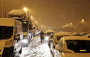 neve-in-spagna,-bloccate-migliaia-di-vetture-vicino-madrid.-gran-caldo-in-myanmar-e-india