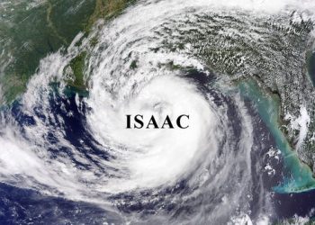 uragano-isaac:-spettacolo-della-natura,-tutta-la-sua-vita-in-un-flash