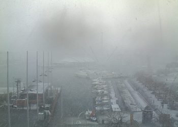 neve-forte-imperversa-su-genova,-imbiancato-anche-il-porto