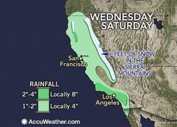 california:-dalla-siccita’-estrema-alle-piogge-torrenziali