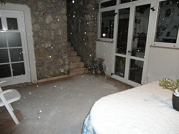 immagine 1 del capitolo 1 del reportage capri magicamente imbiancata la neve del 17 dicembre 2010