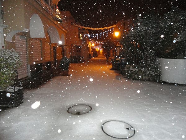 immagine 5 del capitolo 1 del reportage capri magicamente imbiancata la neve del 17 dicembre 2010