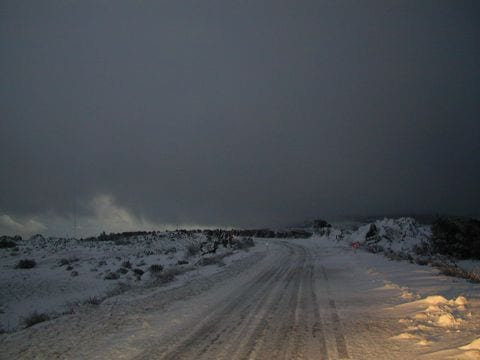 immagine 3 del capitolo 2 del reportage anche in sardegna nevica e non poco salita sui monti attorno ad ozieri